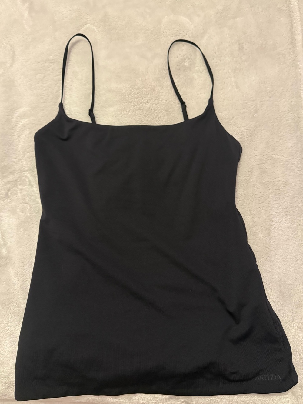 Aritzia Contour Black Tank Top